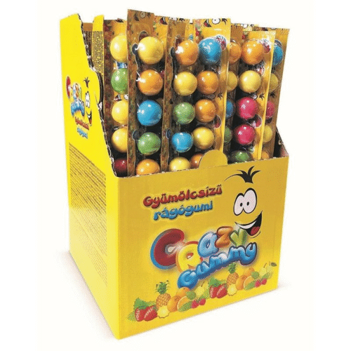 Crazy Gummy Bubbly Gum Blister (28x2.7g)