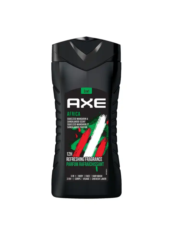AXE BODYWASH 250ML AFRICA :