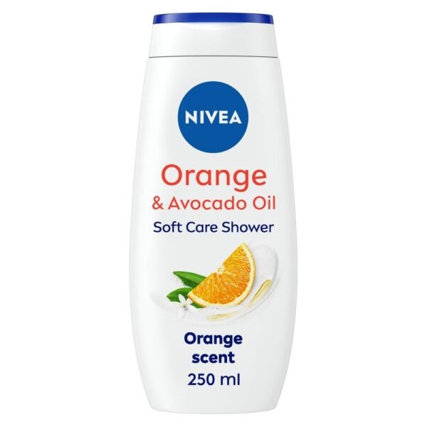 NIVEA SHOWER GEL 250ML ORANGE