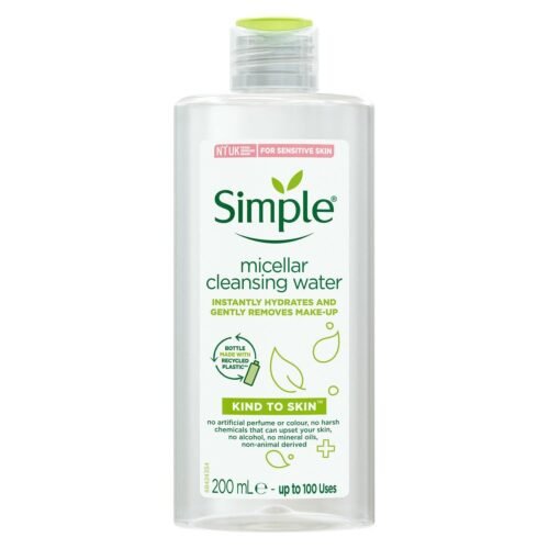 SIMPLE 200ML MICELLAR WATER: