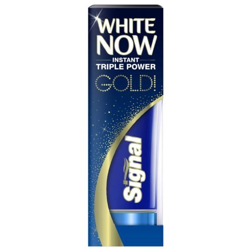 81IvoZhosXL SIGNAL TOOTHPASTE 50ML WHITE NOW GOLD: