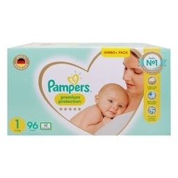 PAMPERS PREMIUM PROTECTION 96 PC. N?1 (2-5 KG):